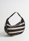Borsa Belinda sacca a righe BLU BLUE Donna immagine n. 2