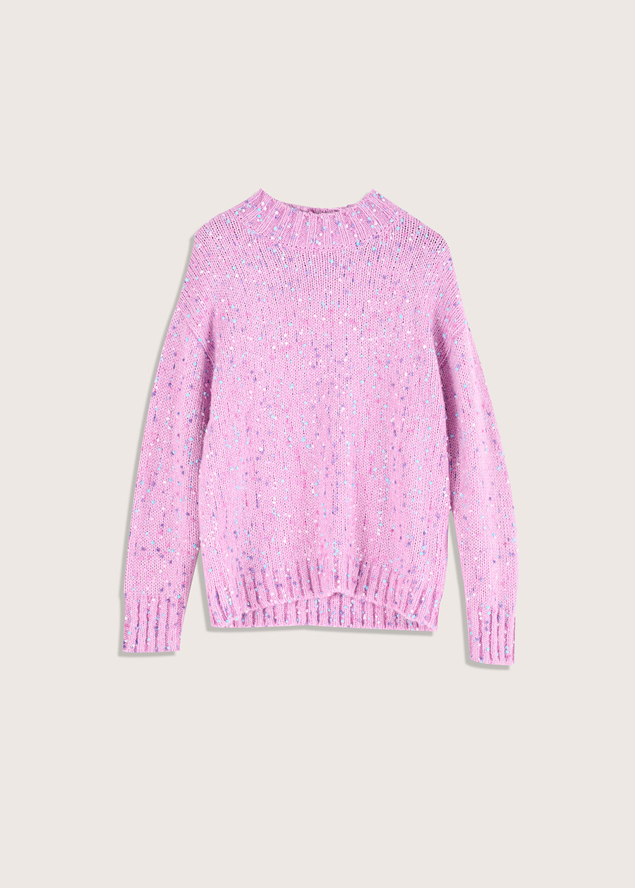 Maglia Margie effetto bouclé GIALLO PAGLIA Donna , immagine n. 4