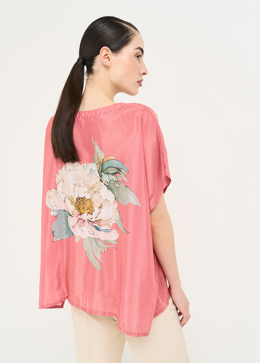 Blusa Bonnie stampa floreale ROSA Donna , immagine n. 3