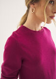 Maglia Monroe in lana ROSSO MAGENTAVERDE PAVONE Donna immagine n. 2