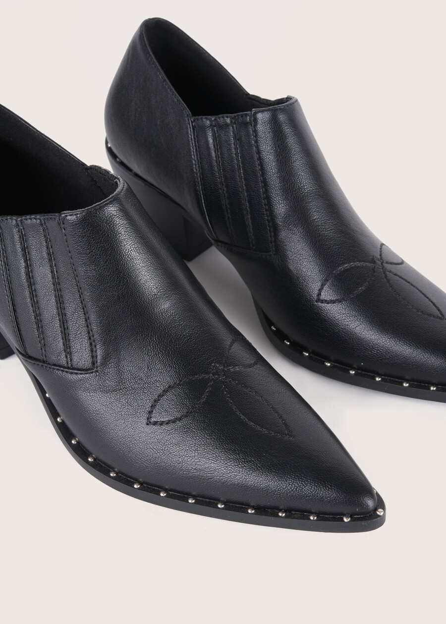 Scarpa Selene modello texano NERO BLACK Donna , immagine n. 2