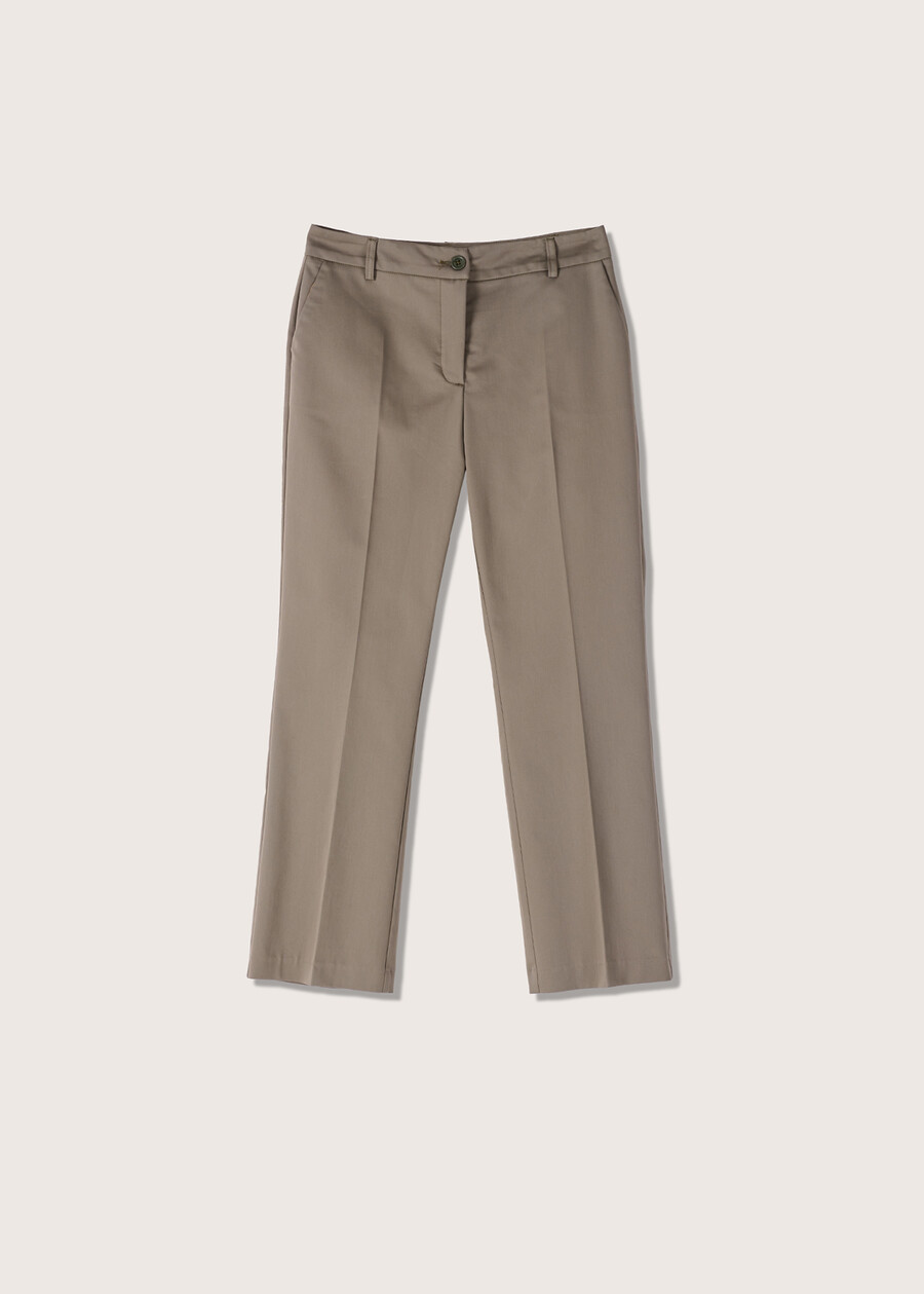 Pantalone Cindy in cotone VERDE TIMOBLU MARINA Donna , immagine n. 5