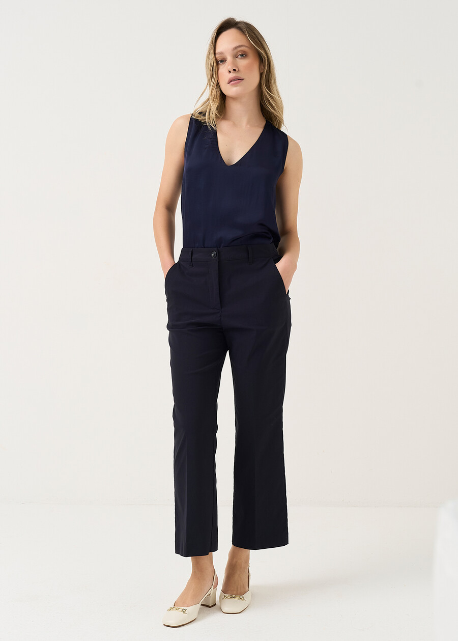 Pantaloni Jacqueline flare BLU Donna , immagine n. 2