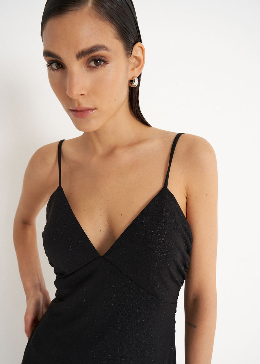 Abito longuette Andromeda NERO BLACK Donna , immagine n. 4