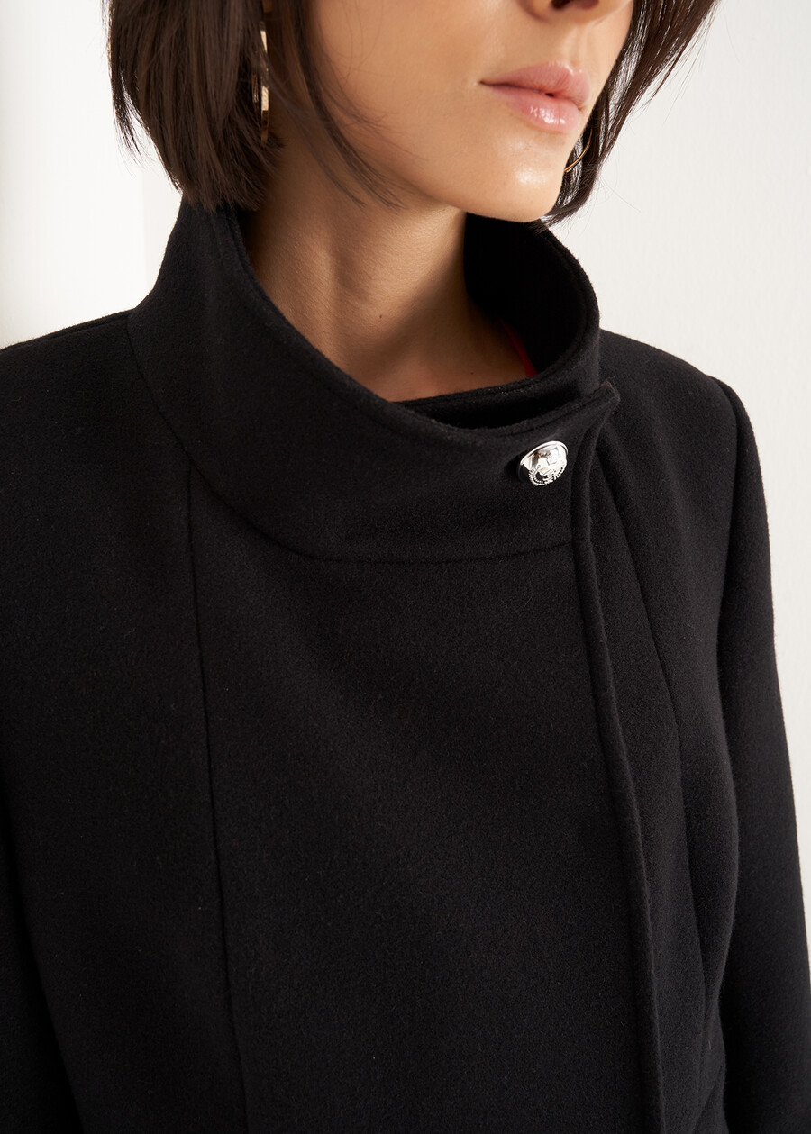 Elisir-A medium coat Archivio NERO BLACKROSSO Woman , image number 3