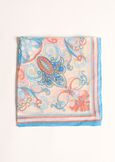 Sean silk blend printed scarf

 BLU AVION Woman image number 1