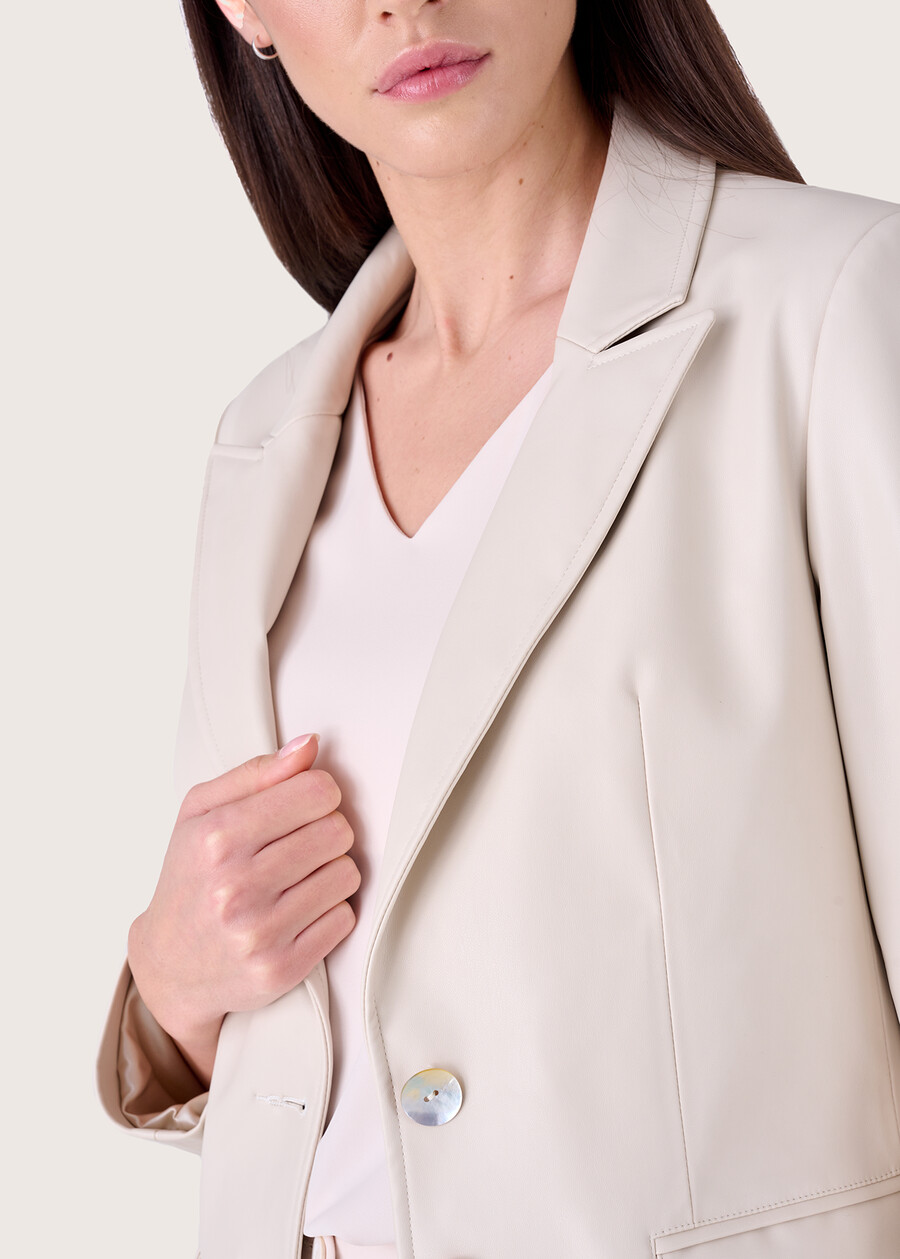 Giubbino Gyl in ecopelle BEIGE LATTE Donna , immagine n. 2