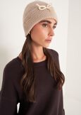 Cuffia Cladys con fiocco a contrasto BEIGE GREIGE Donna immagine n. 1