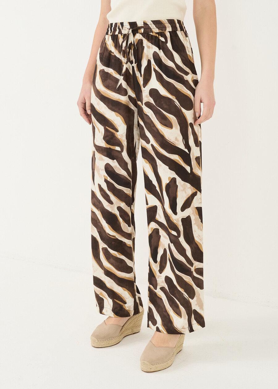 Pantaloni Pepsy con coulisse MARRONE Donna , immagine n. 3