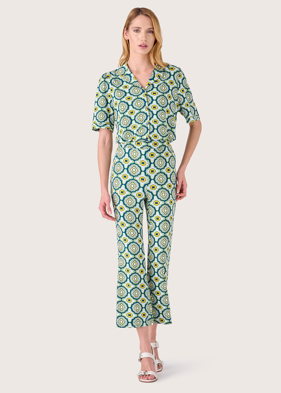 Pantalone Pluto in jersey BLU MAJO Donna , immagine n. 1