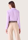 Camicia Candida in crepe VIOLA LILLYGRIGIO CLOUD Donna immagine n. 3