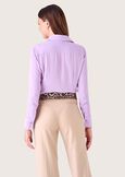 Candida crepe shirt VIOLA LILLYGRIGIO CLOUD Woman image number 3