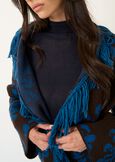 Micaela fringe jacquard cardigan MARRONENERO Woman image number 3