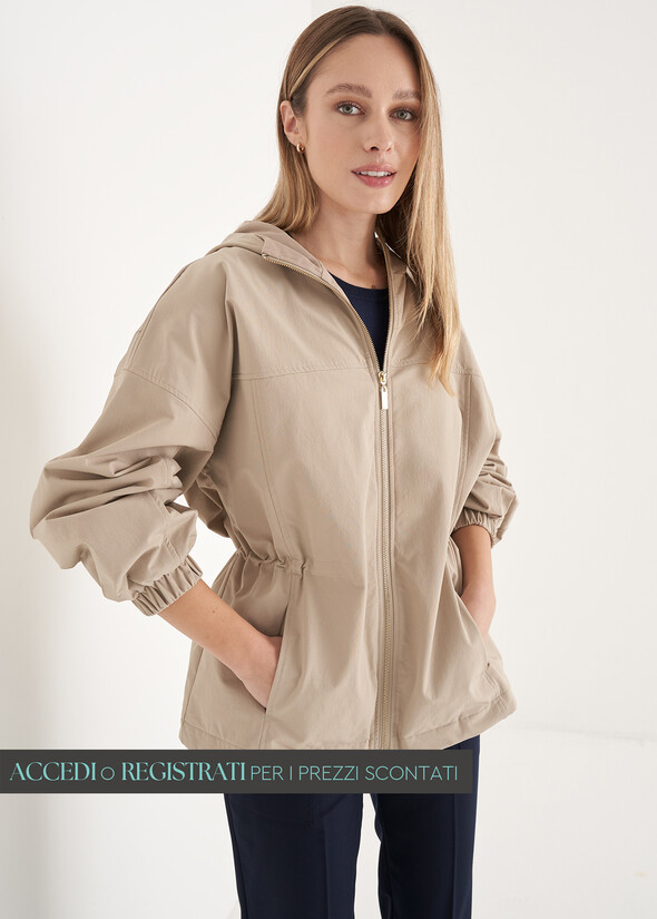 Gang nylon jacket BEIGE SABBIA Woman null