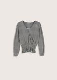Maglia Samuela pied de poule NERO Donna immagine n. 4