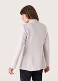Giulietta blazer in triple crepe BEIGE LANA Woman image number 3