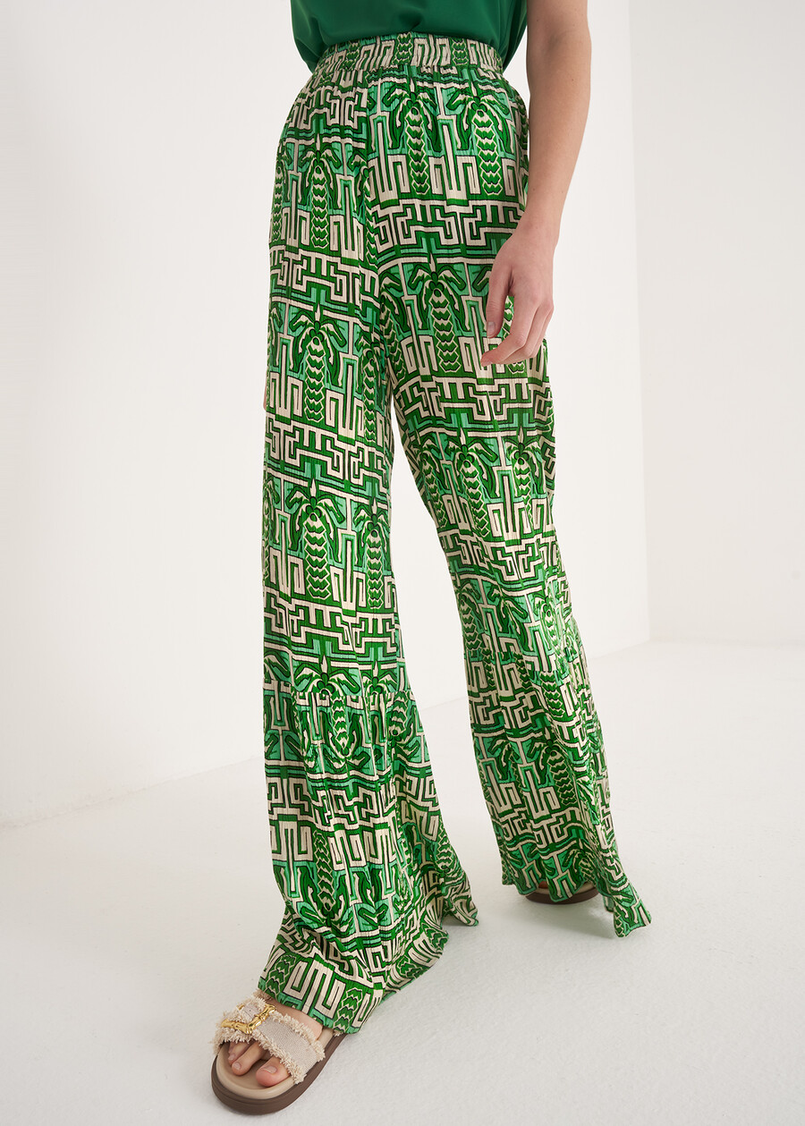 Pantaloni Porto Vita Alta VERDEROSSO Donna , immagine n. 4
