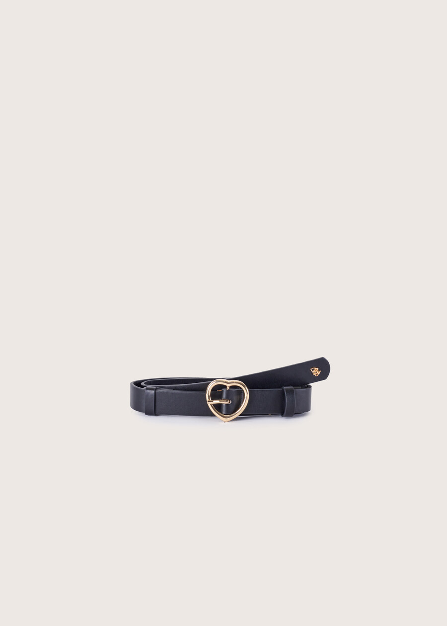 Cora eco-leather belt NERO BLACK Woman , image number 1