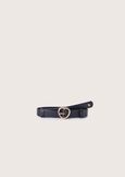 Cora eco-leather belt NERO BLACK Woman image number 1
