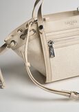 Borsa Brenda canvas e cervo BEIGE LATTE Donna immagine n. 3