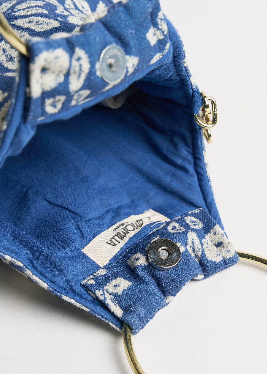 Pochette Bibyl in tessuto fantasia BLU Donna , immagine n. 3