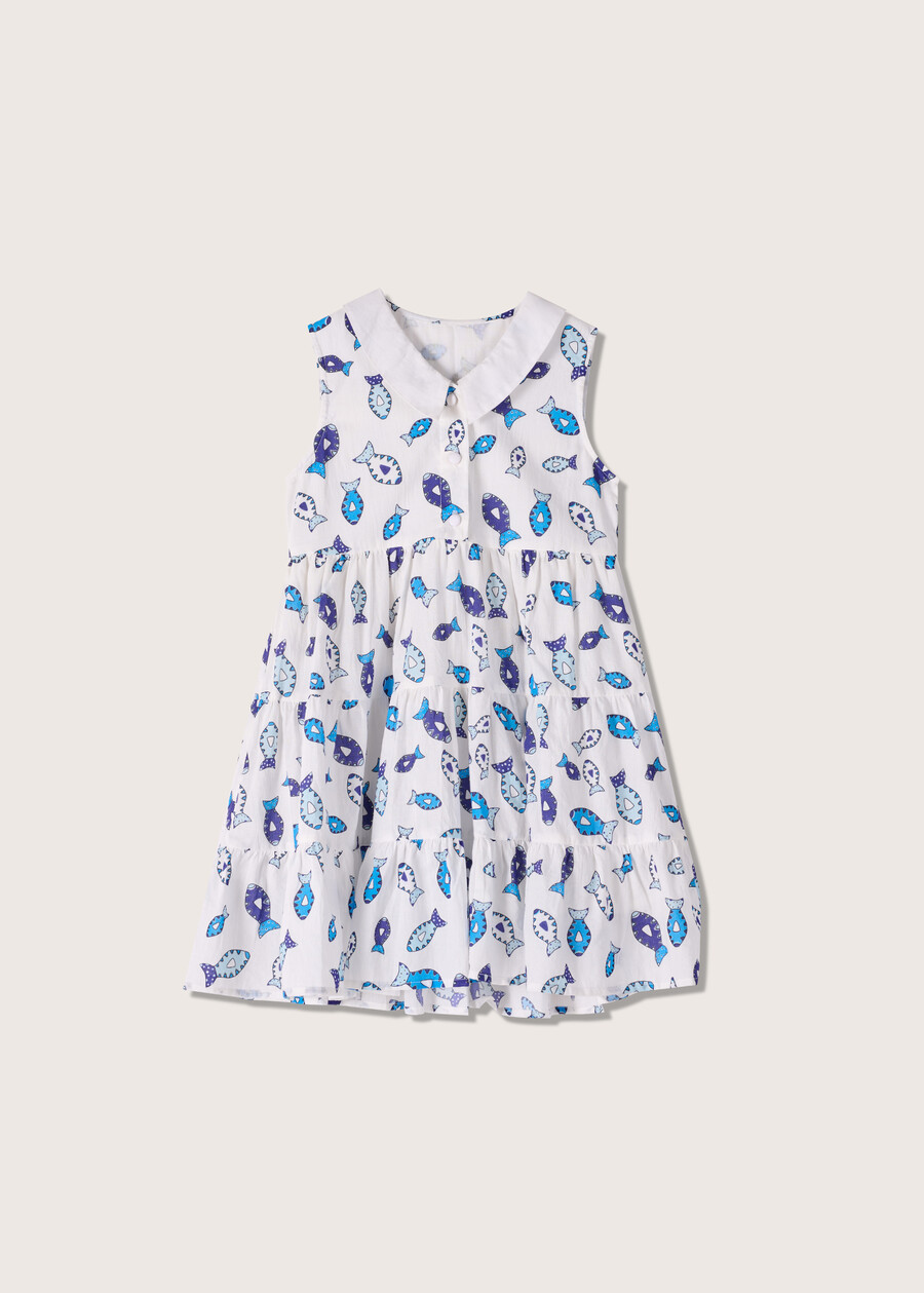 Abito Annie per bimba in 100% cotone BIANCO Donna , immagine n. 6