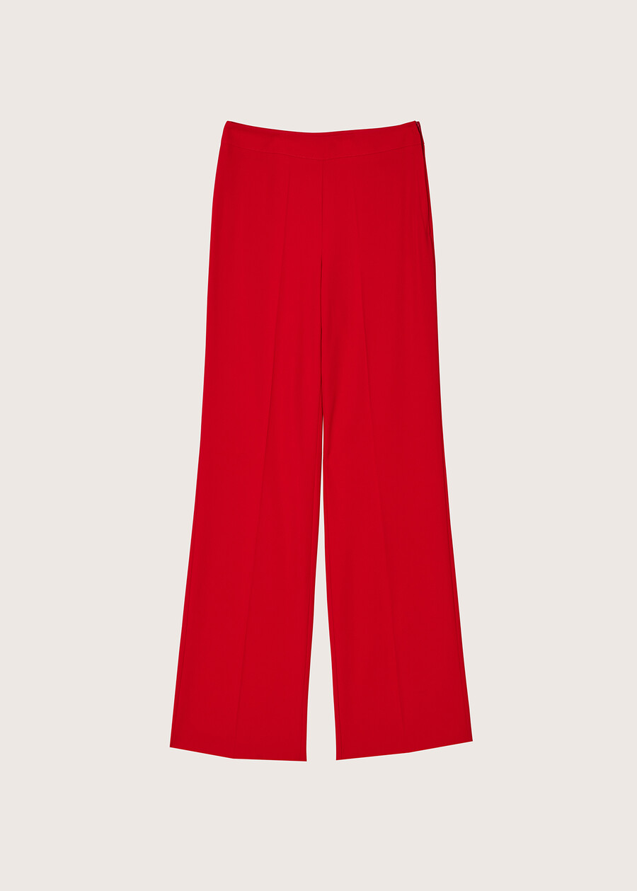 Ashley cady trousers BLUE OLTREMARE ROSSO TULIPANO Woman , image number 5