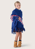 Babymecke cape for little girls BLU LAGUNA Woman image number 1