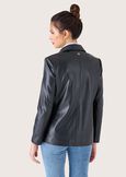 Gyl eco-leather jacket NERO BLACK Woman image number 4