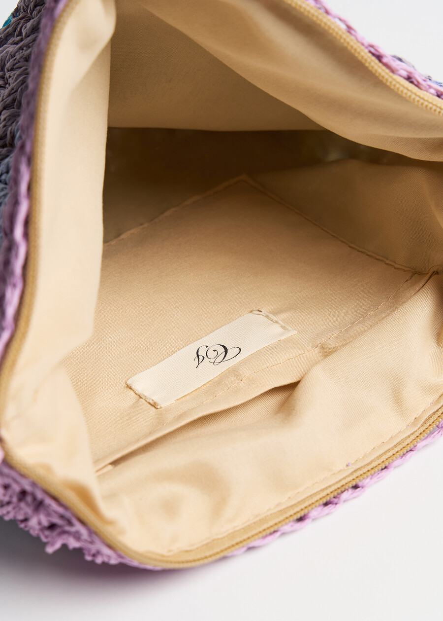 Beauty Blyss in paglia a righe ROSA Donna , immagine n. 3