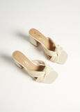 Sandalo Shiny in paglia BIANCO BURRO Donna immagine n. 3