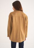 Galy faux leather jacket MARRONE TERRA Woman image number 4