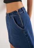 Gonna Garg in denim di cotone DENIM MEDIUM DENIM Donna immagine n. 3