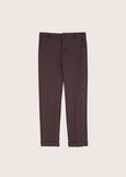 Pantalone Bella in punto Milano MARRONE CASTAGNANERO Donna immagine n. 6