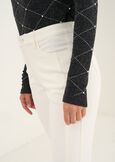 Pantaloni Kate Runner in punto Milano BEIGE LATTEBLU Donna immagine n. 3