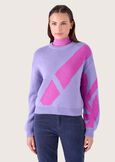 Maglioncino Masu a fantasia BLU FIORDALISO Donna immagine n. 1