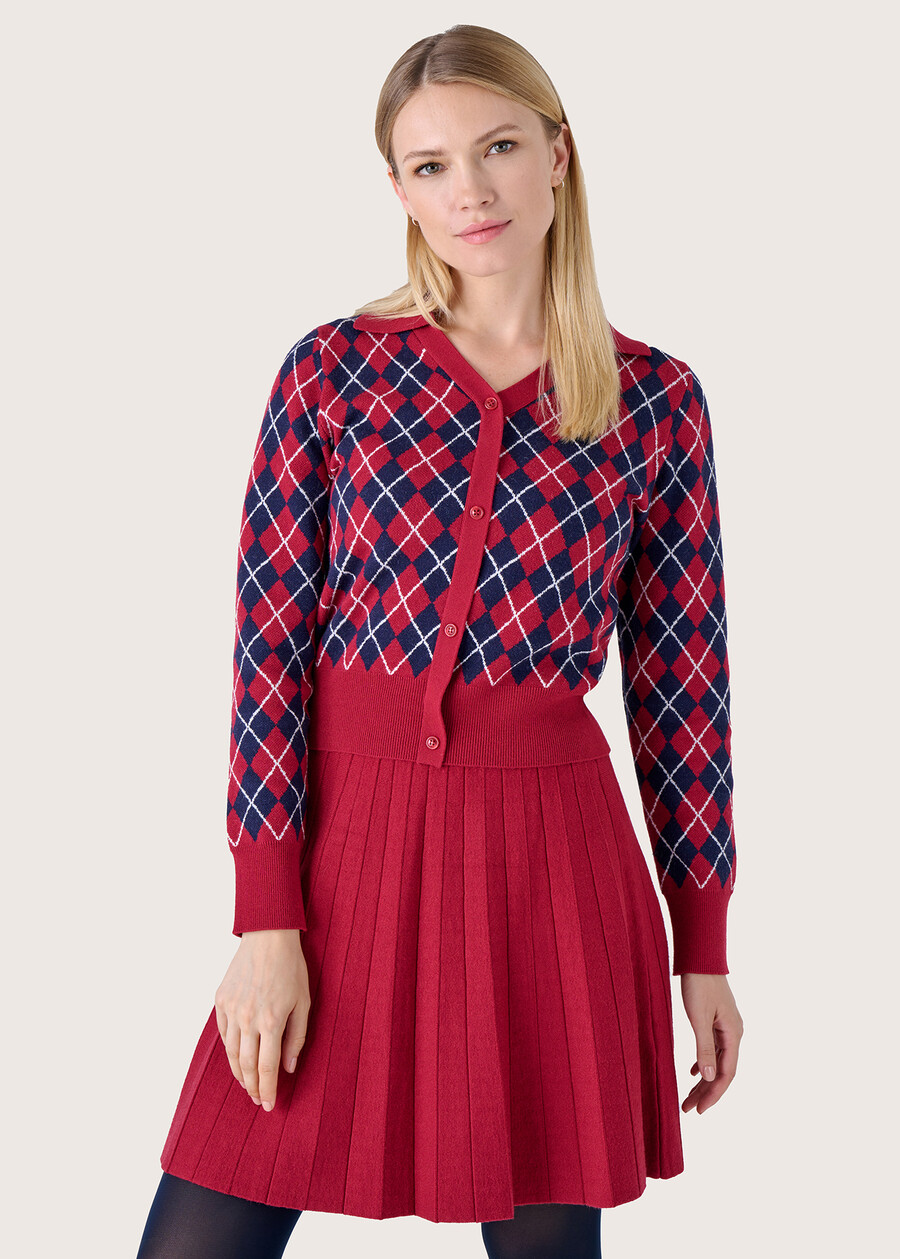 Money cardigan style jersey BLU LAGUNA Woman , image number 1
