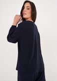 Blusa Shara In Jersey GRIGIO GREYBLUE OLTREMARE  Donna immagine n. 3