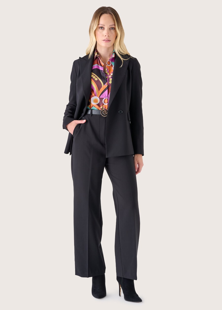Pantalone Ashley in tessuto tecnico NERO BLACKVIOLA FRESIA Donna , immagine n. 2