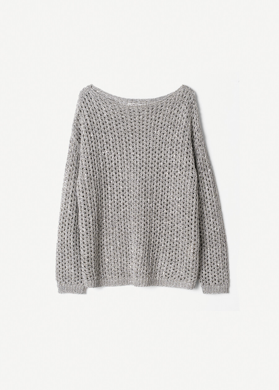 Maglia Marika scollo a barca GRIGIO GREY Donna , immagine n. 6