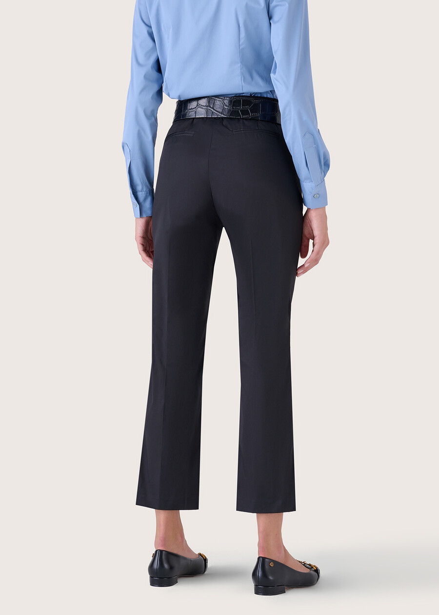 Pantalone Jacqueline in cotone VERDENERO BLACK Donna , immagine n. 4