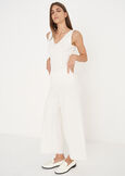 Piper high-waisted trousers BLU NAVYBIANCO BURRO Woman image number 2