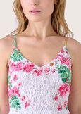 Abito lungo 100% cotone BIANCO Donna immagine n. 2