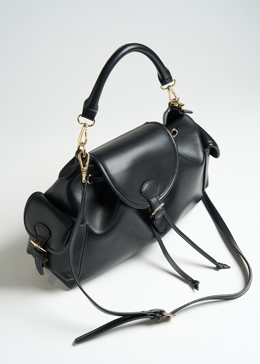 Borsa a secchiello Bady in ecopelle BLUNERO Donna , immagine n. 2