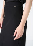 Gladys bi-stretch pencil skirt NERO BLACKBEIGE GESSOBLU Woman image number 4