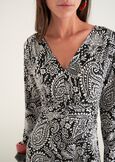 Alvar printed jersey dress NERO BLACK Woman image number 3