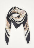 Serado 100% silk scarf BLUE OLTREMARE  Woman image number 1