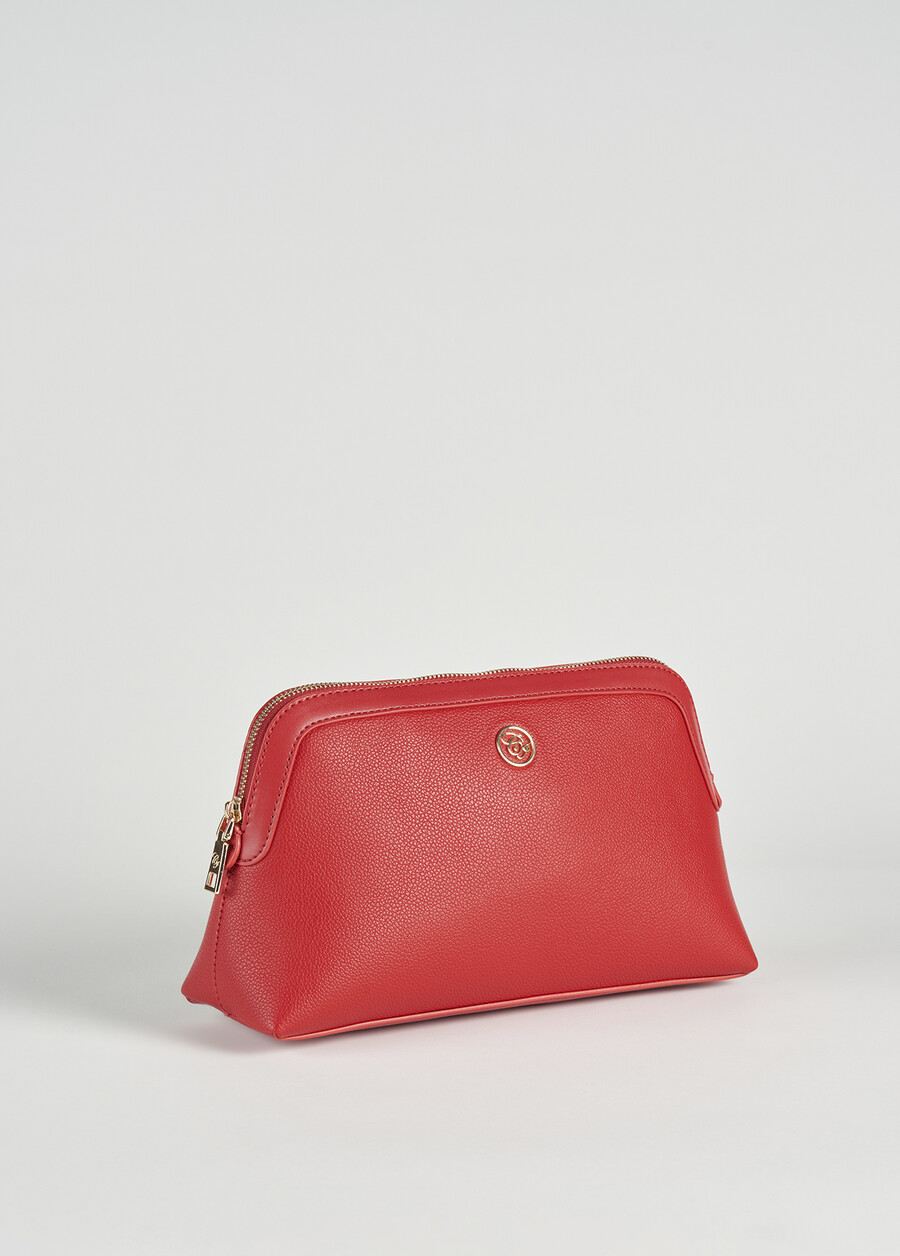 Bina eco-leather beauty case BIANCO WHITEROSSO Woman , image number 2