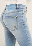 Jeans Dilan pizzo floreale DENIM MEDIUM DENIM Donna immagine n. 3