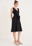 Abito Alba Midi BIANCO WHITENERO BLACK Donna immagine n. 2